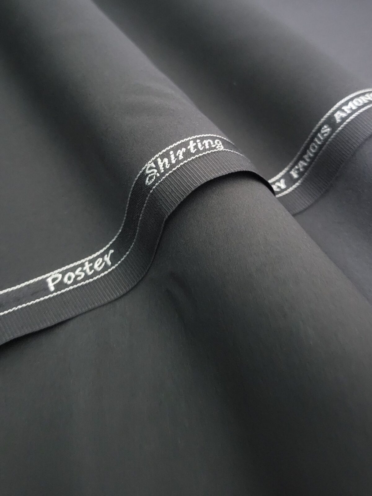 Charcoal Black Grace Poster